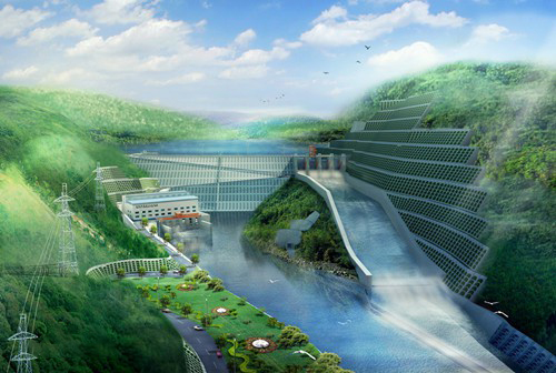 溪湖老挝南塔河1号水电站项目
